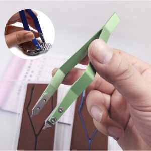 HOT! Rofessional Spring Bar Remove tool Stainless Steel 7825 V Type Rlx Watch Spring Bar Tweezers for Watchmaker Repair Watch