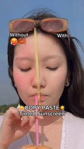 SOMETHINC Copy Paste Tinted Sunscreen SPF 40 PA++++ - Skin Tint