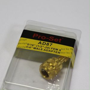 AD87 ตัวเมีย 5/16 แบรนด์ CPS สำหรับ ผู้ 1/4 ของเหลือง ของ ตัวเมีย 5/16 และ 5/16