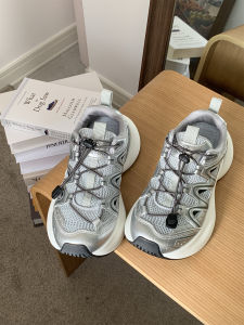 Kitten Pear Easiest for Match Retro Mesh Casual Outdoor Sneakers Thick Sole Heightened Daddy Shoes Light Running Shoes Female