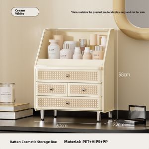 CHUMX | Dustproof Cosmetic Storage Box Shelf