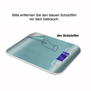 Electronic Digital Kitchen Scale LED Display 10kg 5kg/1g Stainless Steel Panel Scales Home Jewelry Food Snacks Weighing Tools