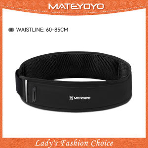 MATEYOYO Belt Professional Running Waist Bag Slim Belt Fanny Pack Phone Holder Fitness Workout Pouch Bag Pocket Belt Compatible with Phone Under 7.2 Inches sports For Exercise Gym Walking Travel Jogging