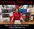 Máy nước nóng Ariston không bơm AURES Premium+ 4.5 - Màn hình hiển thị nhiệt độ - TRẢ GÓP 0% - GIAO TOÀN QUỐC. 