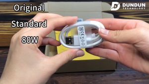 Standard Original USB to Type C Charging Cable 80W 100W Fast Charging Supports Multiple Models