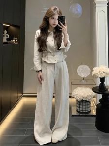 XUECAIQI | Elegant Style Casual Suit