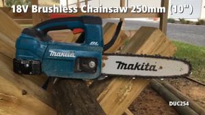 MAKITA Original DUC254Z 10" Cordless Chain Saw 18V (1Year Warranty) Add Battery Pack / Makita Chainsaw Cordless 18V