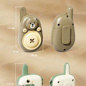 เครื่องส่งสัญญาณวิทยุขนาดเล็กแบบมือถือ เครื่องส่งสัญญาณระยะไกลพ่อแม่และเด็กกลางแจ้ง