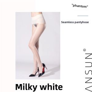 ANSUN | Sensuous Lustrous Tights with Concealing Seamless Crotch