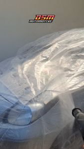 Cover Mobil Transparan Honda City Hatchback / Bahan Plastik PE Tebal 80 Micron Waterproof Outdoor Indoor