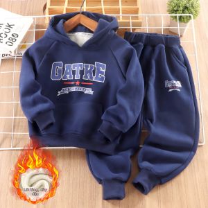 JIFANPAUL | Bộ Đôi Bé Ấm Áp Chống Lạnh