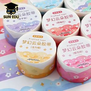 Washi Tape Stiker Cute / Tape Stiker Dekorasi DIY Jurnal