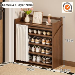 ZHUSHANXIA | Folding Free-standing Storage Cabinet