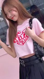 3 เสื้อยืด เสื้อครอบครัว เสื้อโอเวอร์ไซส์-Sunday cafe ลำลอง ครับ กระชับพอดี