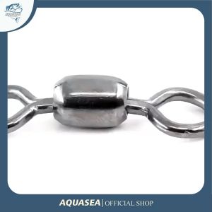 AQUASEA RSZH Connector Kili-kili Pancing Rolling Swivel Bahan Snless Steel Fishing Gear