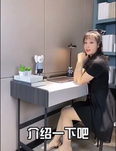 โต๊ะทำงาน โต๊ะคอมพิวเตอร์ โต๊ะตู้หนังสือ โต๊ะคอม โต๊ะ  พร้อมชั้นวางหนังสือแบบเรียบง่าย  โต๊ะวางจอคอม โต๊ะคอม พร้อมชั้นวางของ