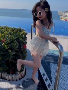 OKADY ชุดว่ายน้ำเจ้าหญิงเงือกสาว ชุดว่ายน้ำชิ้นเดียวน่ารัก