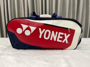 Túi cầu lông Yonex Bao02231WEX - Đen đỏ - Trắng Mattra
