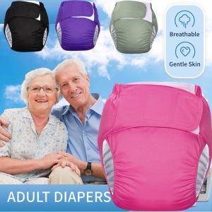 Waterproof Washable Reusable Adult Elderly Cloth Diapers Pocket Nappies Men Women Disability Incontinence Elderly Care