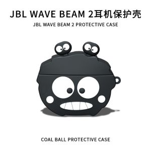 Ultra-Thin Full-Coverage Silicone Protective Case for JBL WAVE BEAM 2 Earphones Mens Womens Soft Box Anti-Fall Transparent