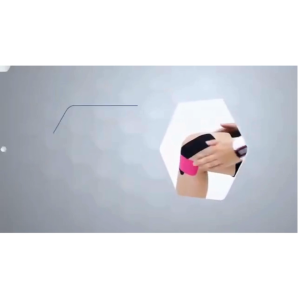 GO Moajaza Alat Sabuk terapi pemanas lutut nyeri sendi Pad 3 Mode Getaran 5000mAh HC-008