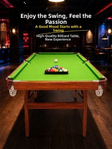 RONGMENGSHIJIE | Foldable Assembled Kids Standard Billiard Table