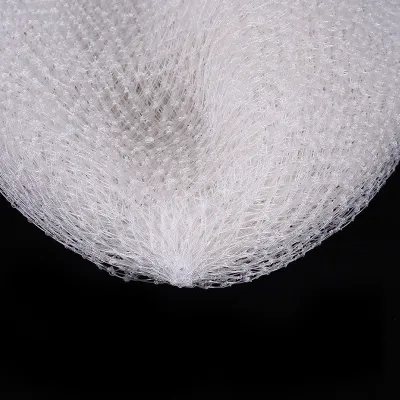 Transparent Handwoven Nylon Fishing Line Net Large Fish White Mesh Bag for Outdoor Camping Travel Fishing Gear Other Items