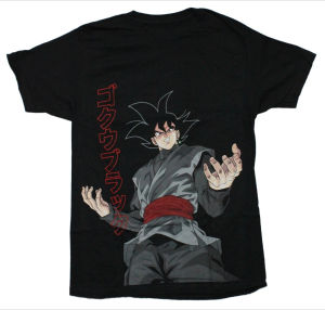 Bandai | Summer Dragon Ball Super T-Shirt Men Goku Black Anime Graphic Short Sleeve Oversized Streetwear Loose Fit Anime Fan Top