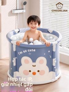 CHEORLIAN | Foldable Large Bath Tub for 3-12 Years
