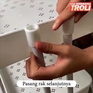 Rak Serbaguna untuk Dapur, Kamar Mandi & Ruang Tamu