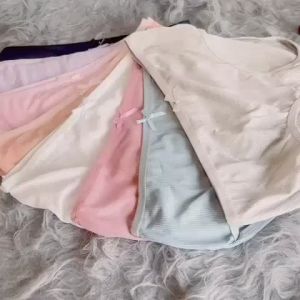 （5 Pcs）Women Panties Underwear Lunch Box Panties Set Spandex Cotton Ladies Panties Celana Seluar Dalam Wanita