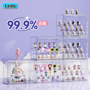 Dustproof Display Stand for Mystery Figure Collectibles Transparent Storage Box Bubble Display Case for Home Decoration