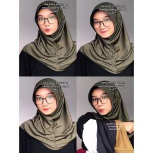 KALIA ANTEM S jilbab sekolah instan bergo hijab kerudung anak remaja dewasa