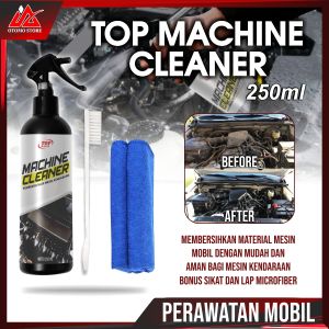 BISA BAYAR DI TEMPAT ! 100% ORIGINAL ! TOP MACHINE CLEANER 250ML BONUS LAP MICROFIBER DAN SIKAT APLICATOR PEMBERSIH MESIN MOTOR MOBIL ANTI KARAT PENGHILANG KARAT TOP MACHINE CLEANER PEMBERSIH KARAT CAR MACHINE CLEANER PENGHILANG KARAT CAR MACHINE CLEANER