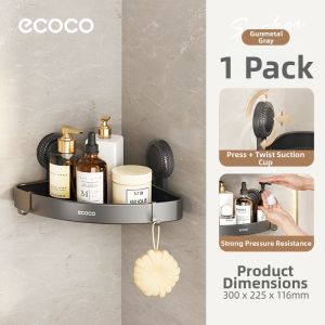 ecoco | Bathroom Triangle Corner Storage Rack
