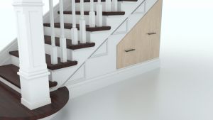 AOLISHENG 1 Pair Undermount Heavy Duty Drawer Slides 16 24 32 40 Inch 260 lb Load Capacity Bottom Mounted Full Extension Ball Bearing Hidden Stair Rails Cabinet Concealed Runner Glide