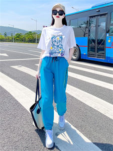 Bohemian Style Beach Dress Set Casual Summer Outfit for Travel Photography Ultra Fairy Tale Loose Elastic Waist Midi Skirt