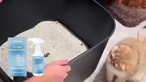 YEGBONG Pet Odor Eliminator Spray Reduce Odor Residue in Areas Such as Cat Litter Boxes and Nests Plant Components