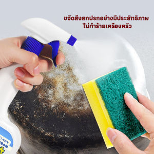 Veevio น้ำยาขัดหม้อดำ ทําความสะอาดก้นกระทะ 500ml  Detergent