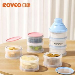 Rovco | Portable Waterproof Seal Compartment Baby Food Storage Container