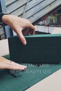 Sỉ thùng xốp 20 viên- Xốp xanh cắm hoa tươi hoa sáp- Xốp Oasis chính hãng Malaysia- Xốp cắm hoa tươi- Mút cắm hoa tươi