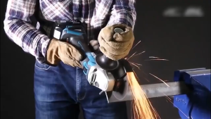 Makita DGA404 18V lithium battery angle grinder wireless cutting machine polishing machine grinder grinder electric tool rechargeable angle grinder[COD]