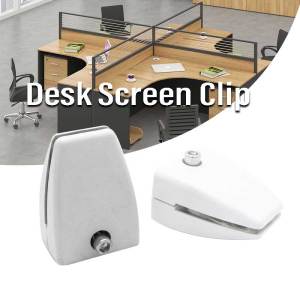 Screen Partition Clip Screen Clip Glass Clip Desk Screen Clip Aluminum Alloy Desk Clip