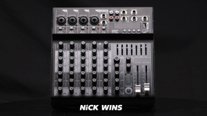 Audio mixer 4/6/8 channel DJ4/DJ6/DJ8 Propesyonal na audio mixer amplifier /Bluetooth/USB/MP3/PC support mixer