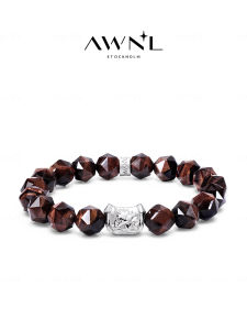 Red Tiger Eye Blood Horse Handmade Bracelet Men