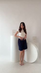 Celana Hotpants Knit Hornet l Celana Kulot Knit Hornet Pendek 3/4 l Celana Pendek Stylish