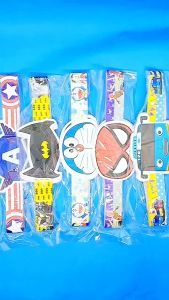 MURAH !! isi (5pcs) Topi Lingkar Karakter CEWEK COWOK / bando ulang tahun 3D / bando pesta anak / topi ulang tahun 3D