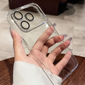 Bosie | Magnetic Slim Transparent Phone Case With Lens Film
