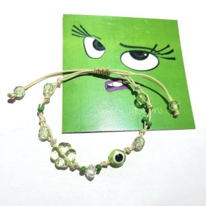 Gelang manik manik tali inside out/Aesthetic beads lucu bracelet Tali