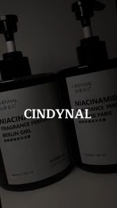 BPOM CINDYNAL NIACINAMIDE SHOWER GEL 500ML Sabun Pemutih Badan Korean Niacinamide Brightening Body Wash Whitening Shower Gel Grace And Glow